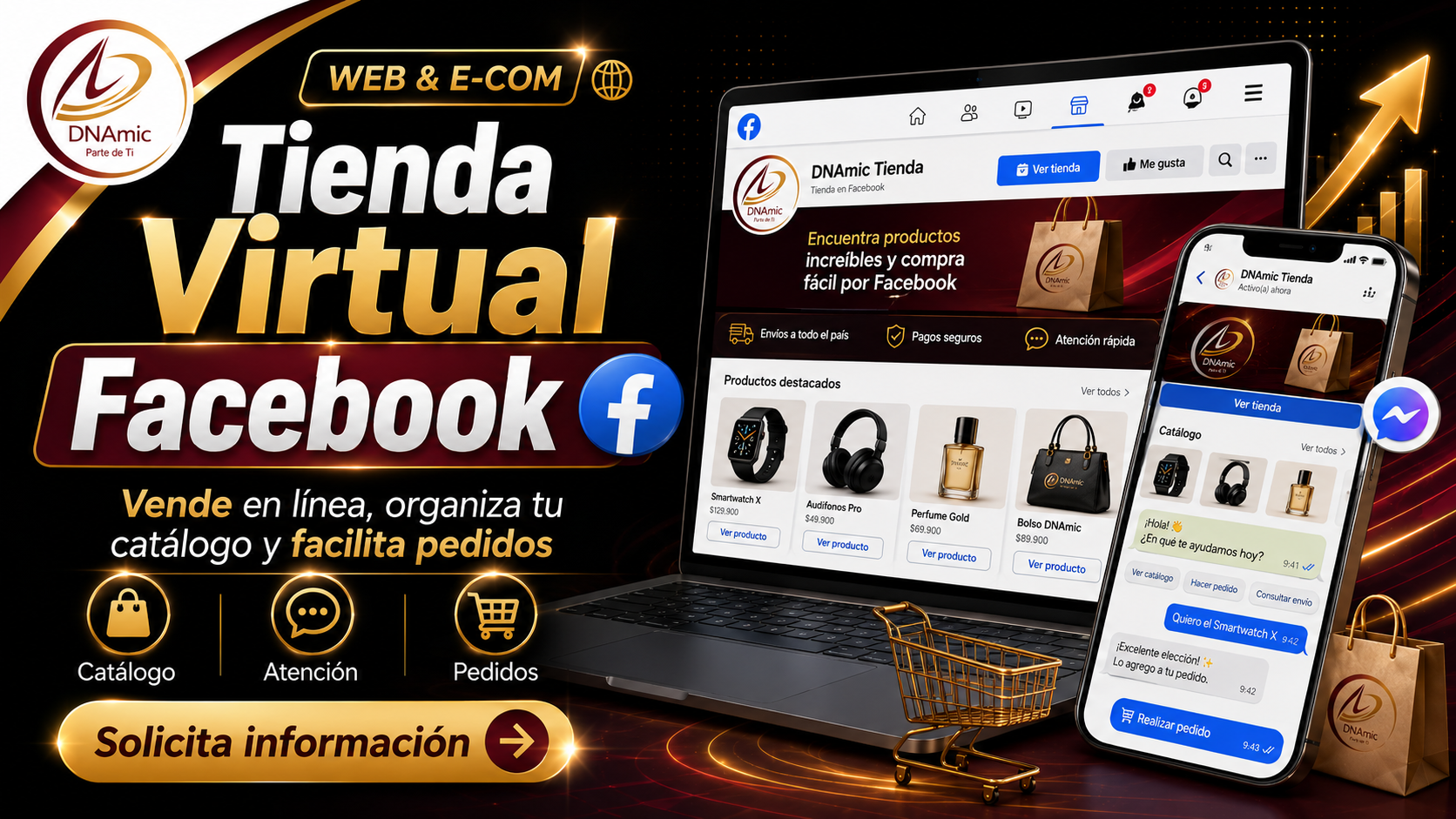 Tienda Virtual  Facebook