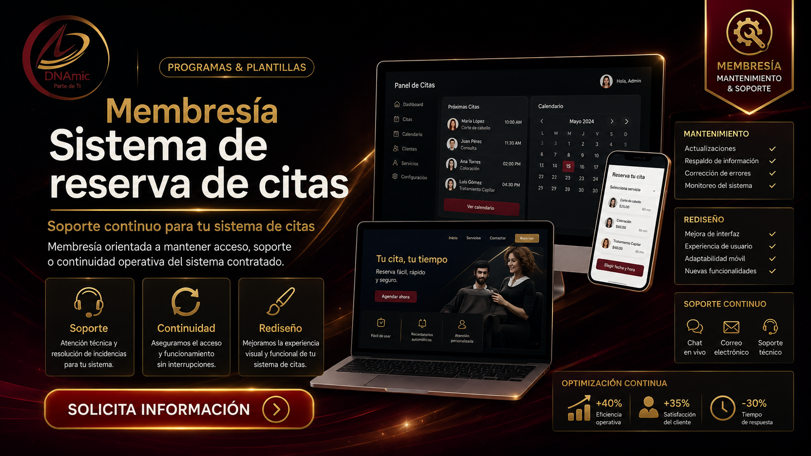 Membresia Sistema de reserva de citas