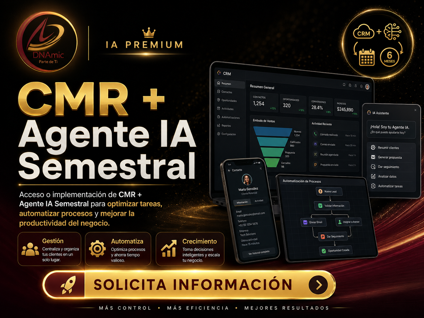 CMR + Agente IA Semestral